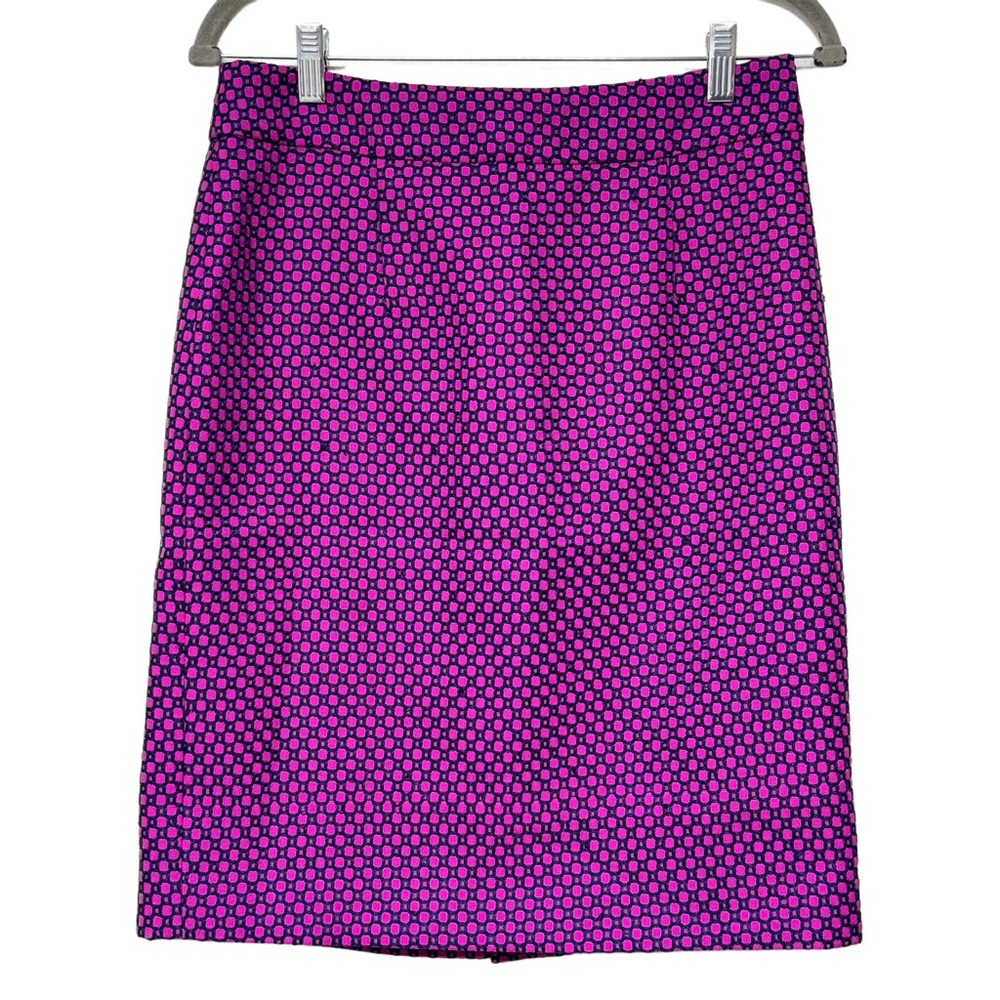 {Banana Republic} Geometric Wild Dot Above Knee Midi Pencil Skirt